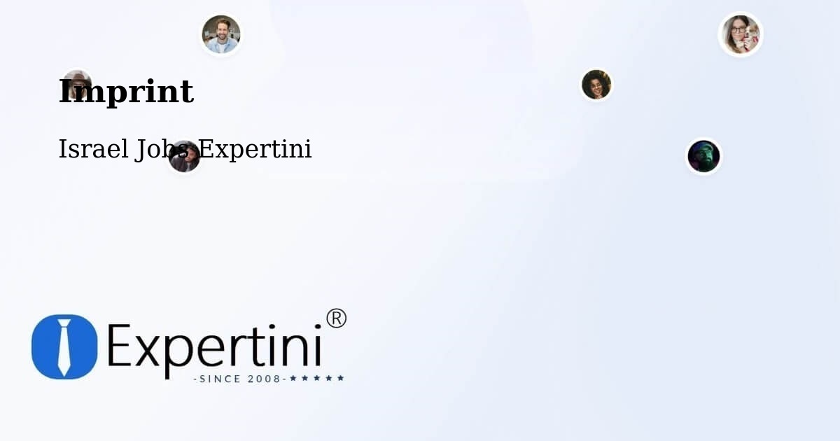Imprint – Beersheba - Israel Jobs Expertini